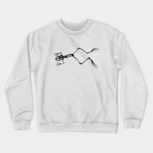 Frog Skeleton Crewneck Sweatshirt